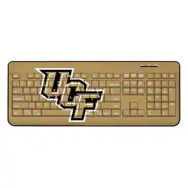 Keyscaper - UCF Knights Solid Design Wireless Keyboard - Multicolor