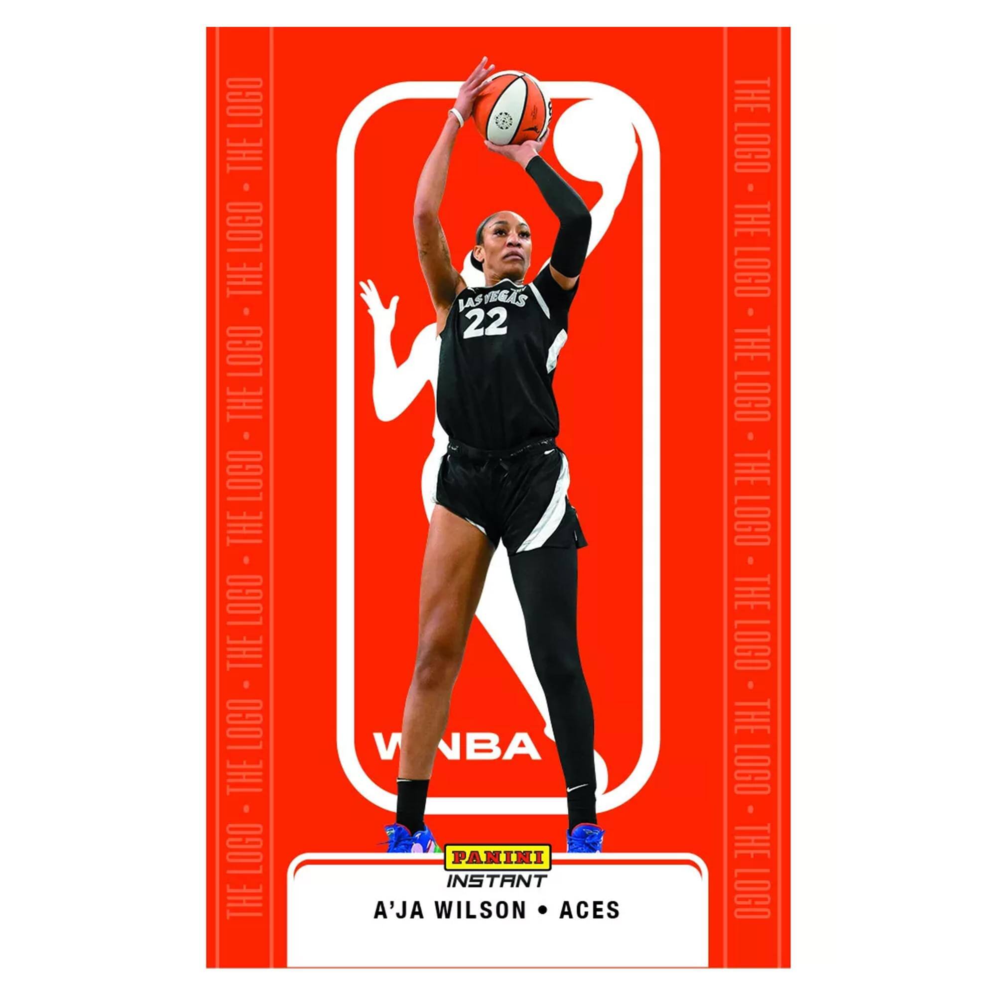 LOGO THE LOGO THE LOGO THE LOGO THE LOGO THE LOGO THE LOGO THE LAS VEGAS 22 V NBA PANINI INSTANT A'JA WILSON ACES THE LOGO