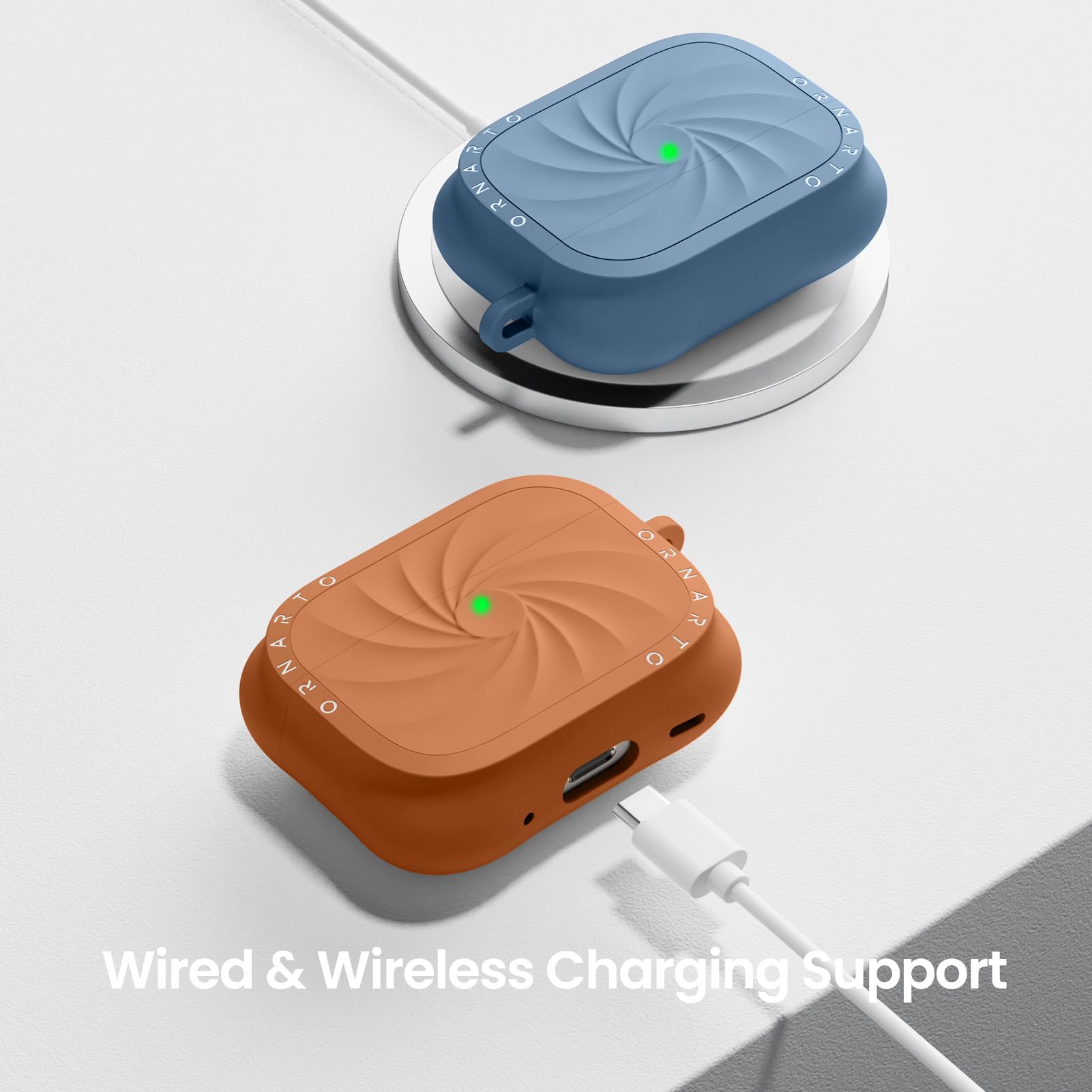 Wired & Wireless Charging Support