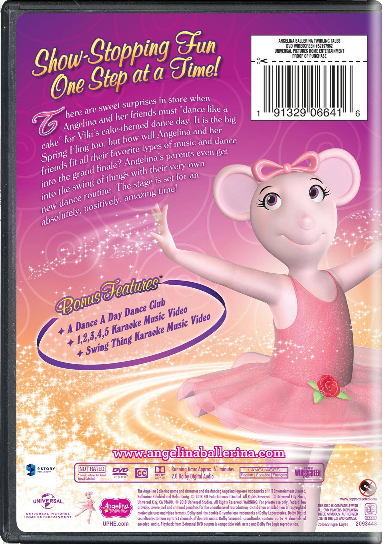 Angle. Angelina Ballerina: Twirling Tales [DVD].
