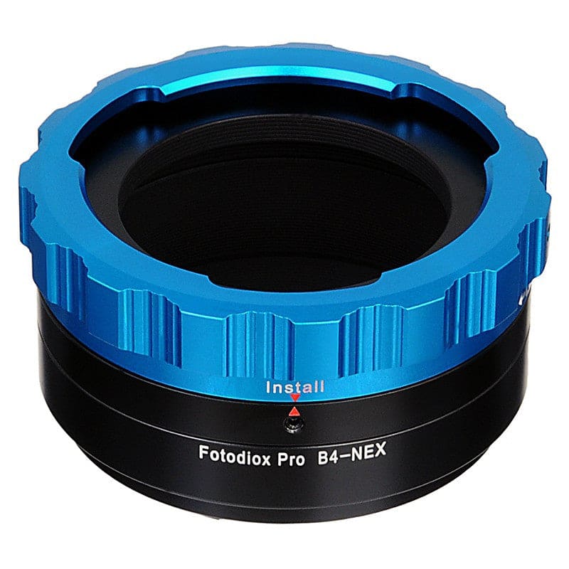 Fotodiox - Pro Lens Adapter - Compatible with B4 (2/3") ENG Cine Mount Lenses to fit Sony E Mount Cameras
