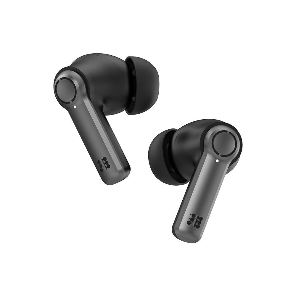 Back. Cubitt - Power Earbuds Pro ANC, 30H Playtime, BT 6.0, Deep Bass  Obsidian Black.