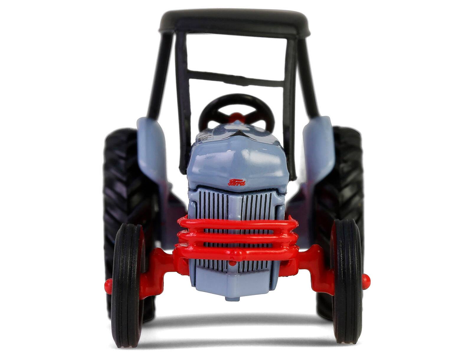 Back. Greenlight - 1952 Ford 8N Tractor Red and Gray with Black Canopy "Down on the Farm" Series 10 1/64 Diecast Model by Greenlight - Red and Gray with Black.