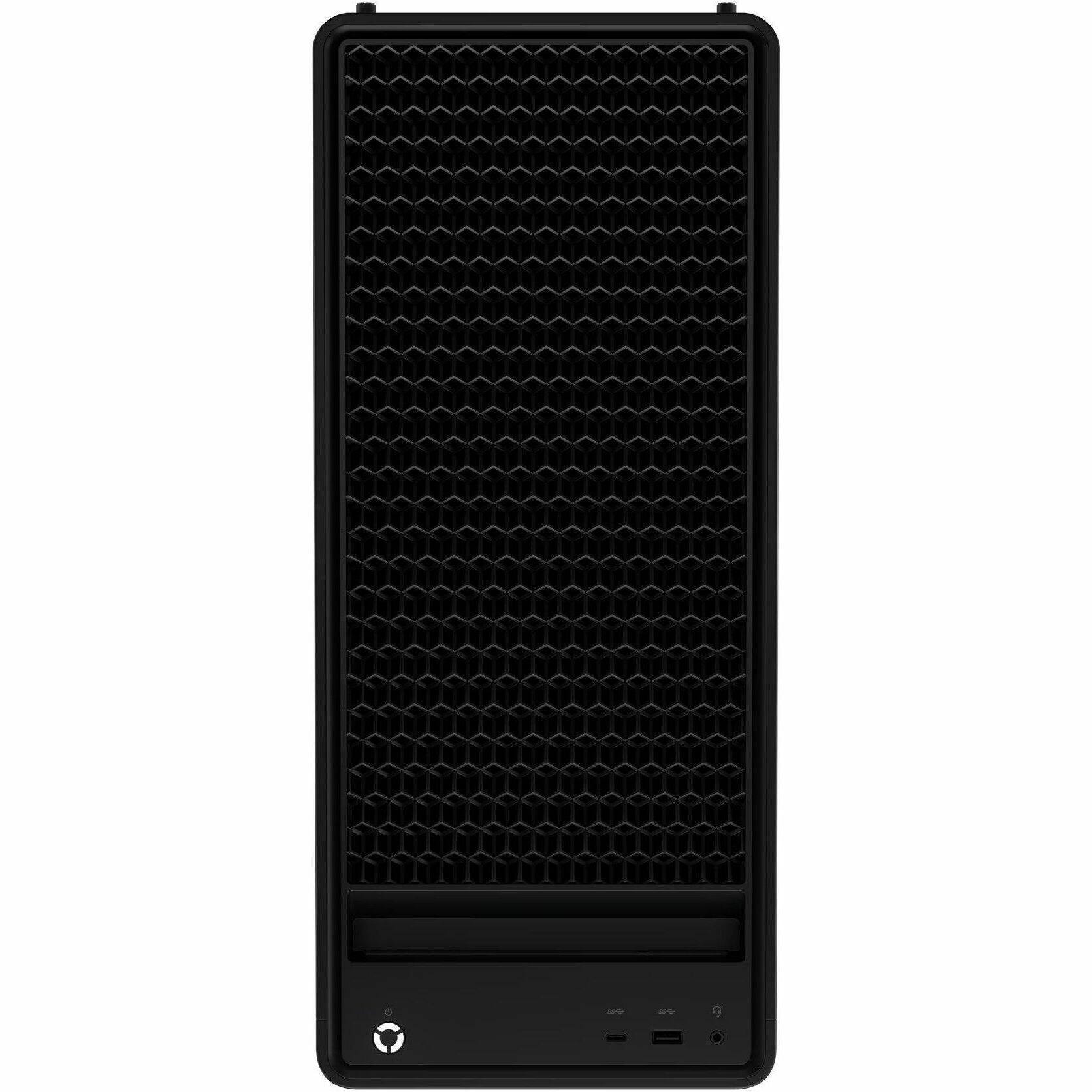 Alt View 1. Lenovo - Lenovo Legion T5 30IAS10 90YA0073US Gaming Desktop Computer - Intel Core Ultra 7 265F - 16 GB - 1 TB SSD - Tower - Black.