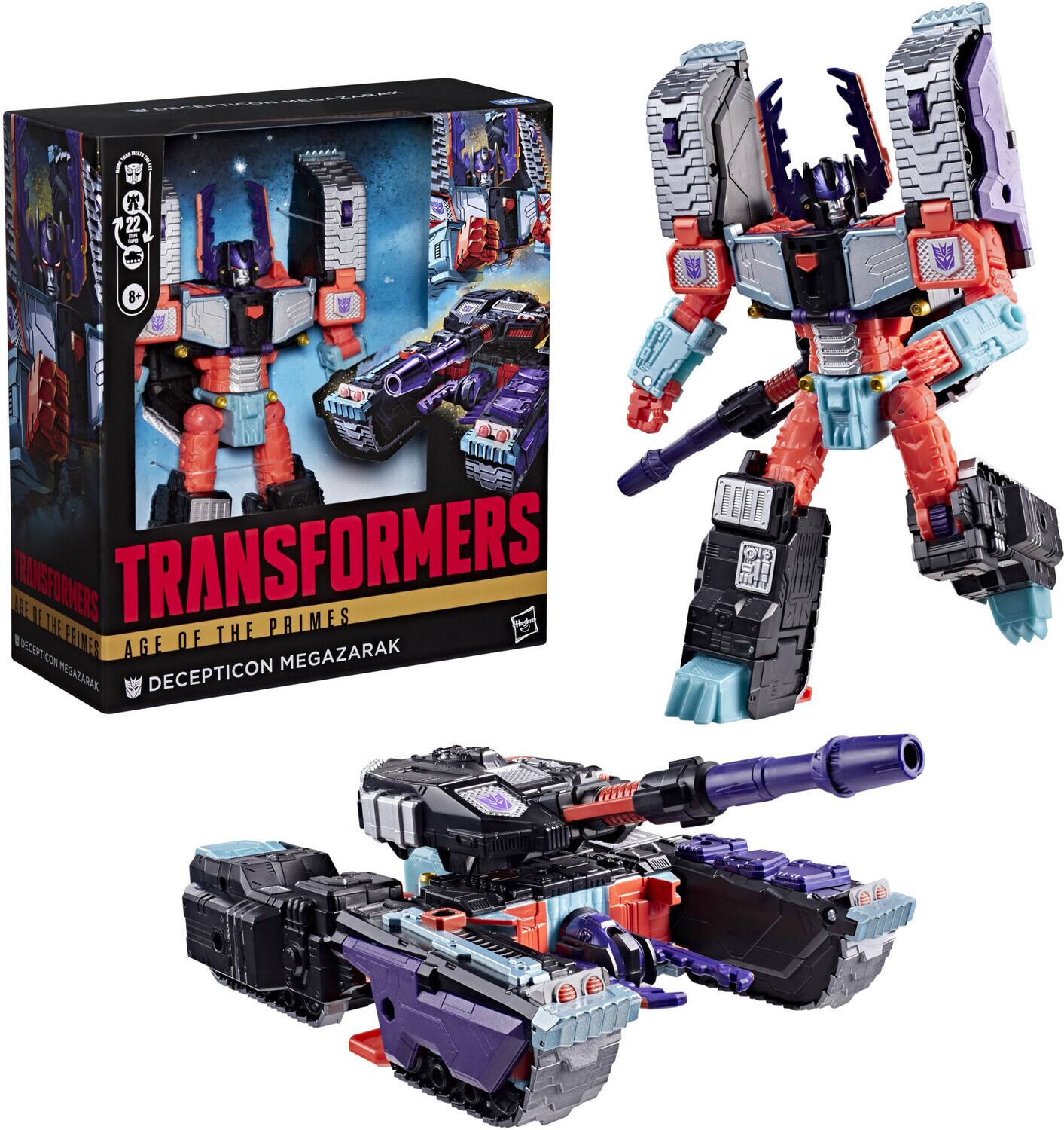 Transformers - Age of the Primes - Leader Class Megazarak Action Figure - COLLECTIBLES