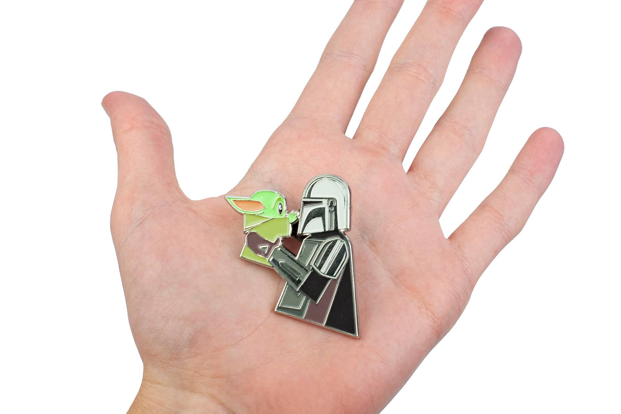 Alt View 10. Star Wars - Star Wars The Mandalorian and The Child Collectible Enamel Pin | Toynk Exclusive - Green.