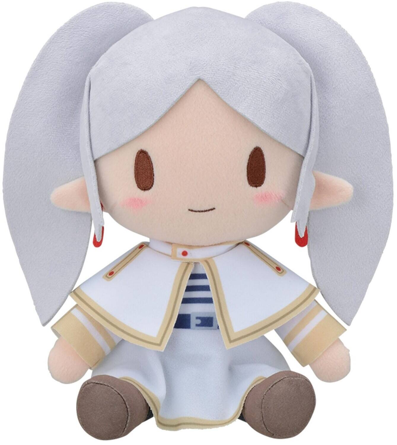 Front. SEGA - Sega - Frieren: Beyond Journey's End - Fuwa Petit Plush - Frieren   - COLLECTIBLES - Multicolor.