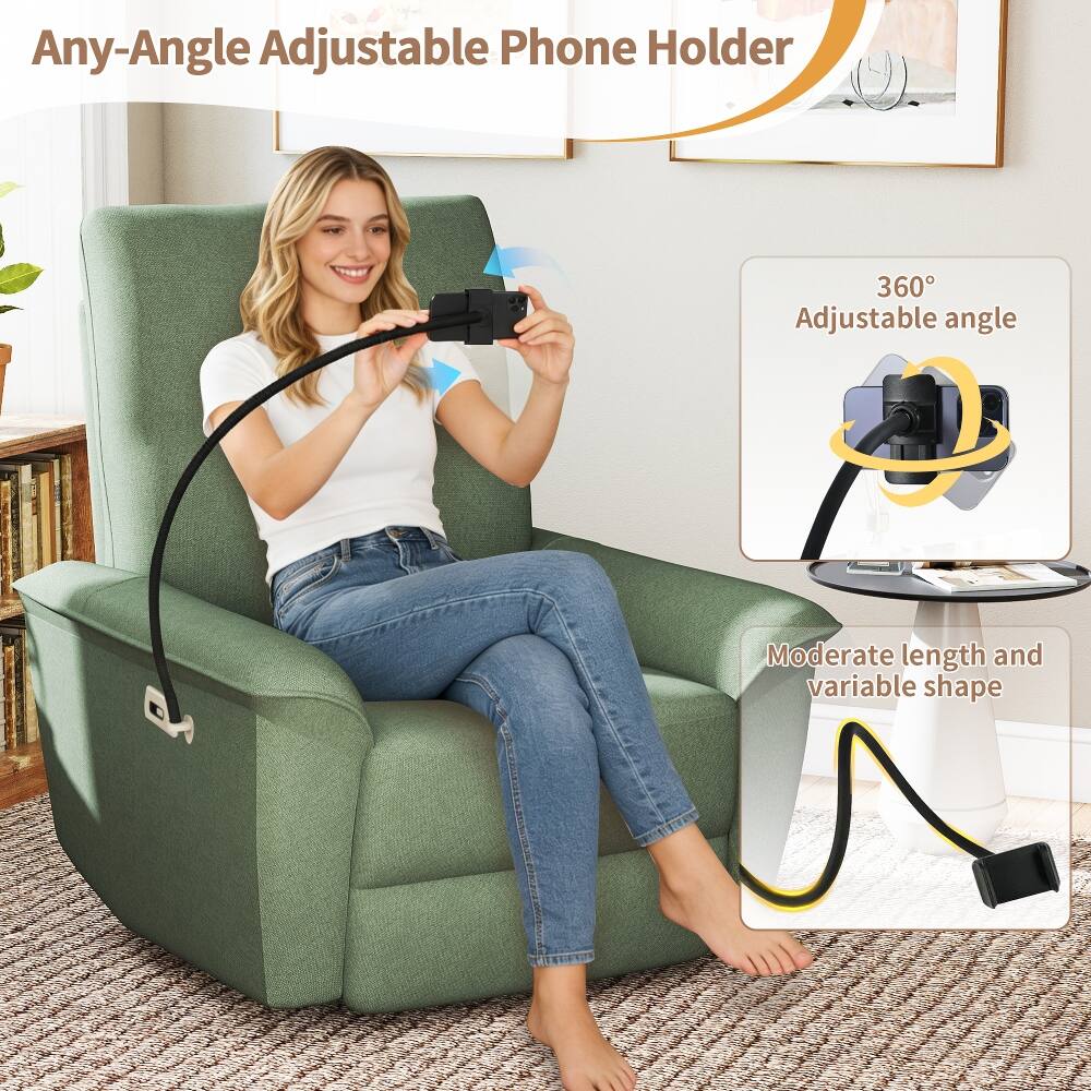 Any-Angle Adjustable Phone Holder

360° Adjustable angle

Moderate length and variable shape