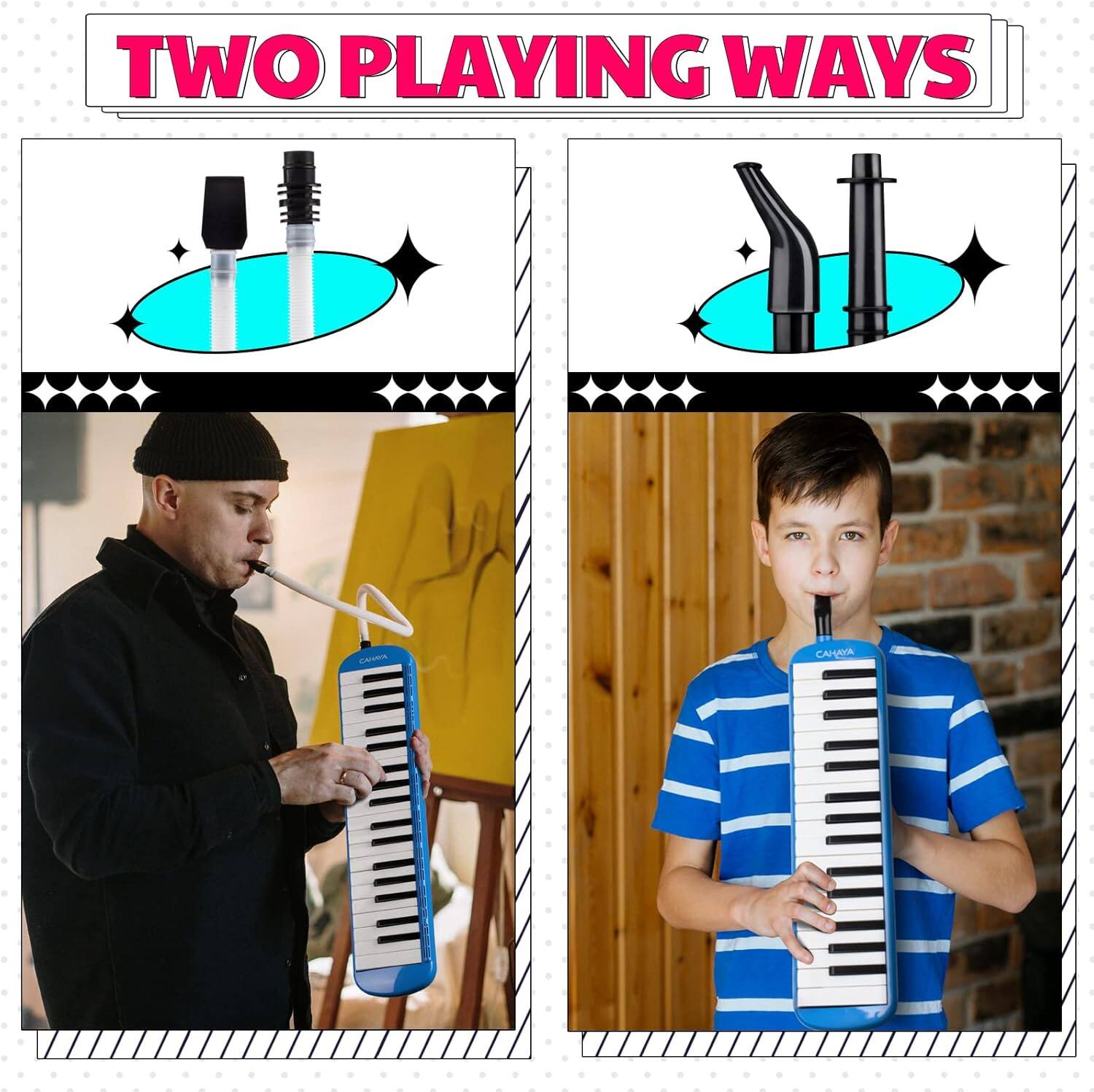TWO PLAYING WAYS