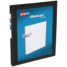 Avery - Avery® Showcase Standard View Binder, 0.5" Slant Rings, (19550) - Black