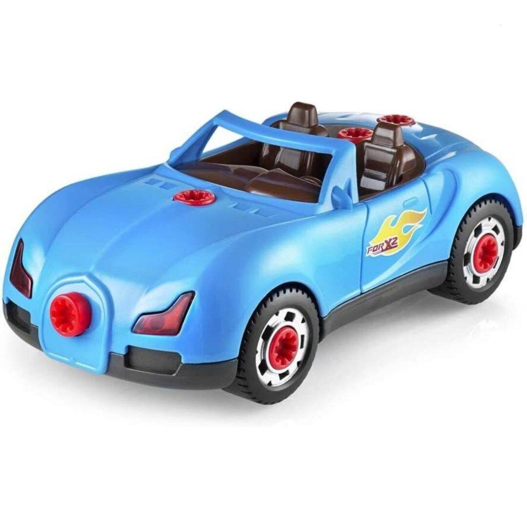 Alt View 2. Play22 - Take Apart Racing Car Toys - Racing Car with Drill, Engine Sounds and Lights - 30 Piece Race Car Take Apart Set .