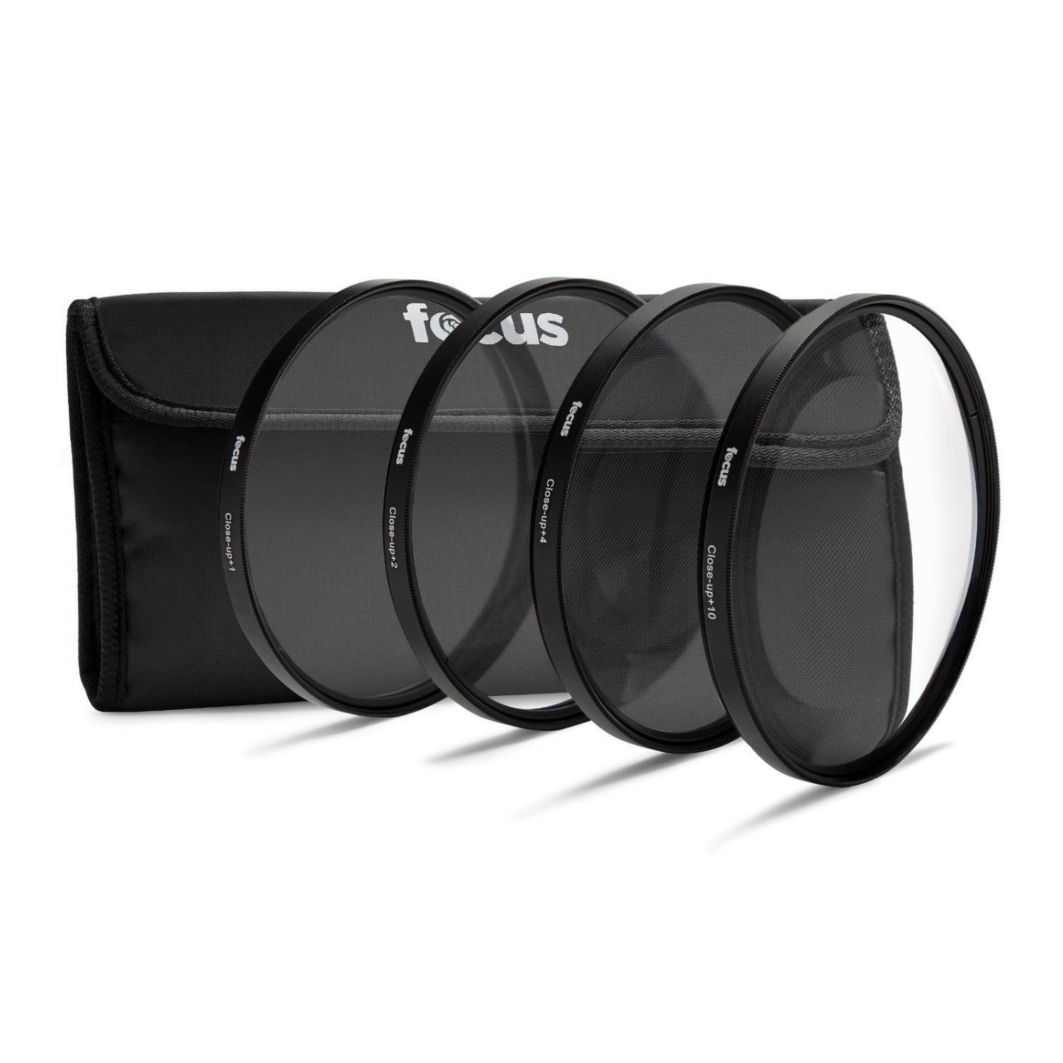 Focus Electronics - Focus Camera 86mm Close Up Lens Filter Set +1 +2 +4 +10