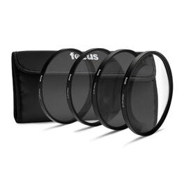 Focus Electronics - Focus Camera 86mm Close Up Lens Filter Set +1 +2 +4 +10