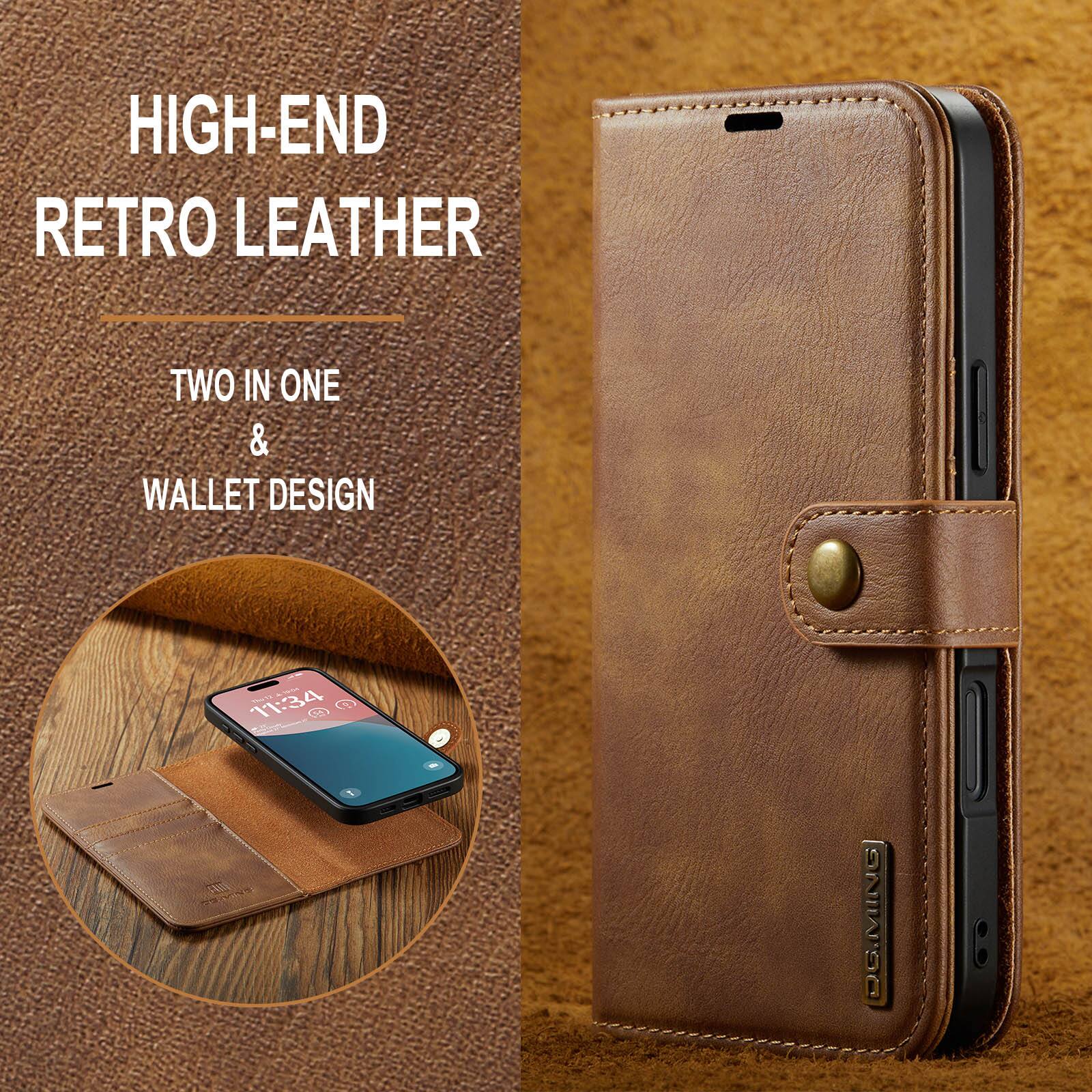 HIGH-END RETRO LEATHER  
TWO IN ONE & WALLET DESIGN