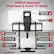 MM815 Motorized Drop Down & Swivel TV Mount
Cutting Edge Design - Patented Construction
Paintable Wall Plate Cover
Electric Actuator
High Grade Steel
Electronic Swivel & Auto Straightening
For TV's 45"-90" & Up to 115 lbs
RF Remote Control & Silent Operation
Built-in Soundbar Attachment
Visual Temperature Sensor
MantelMount