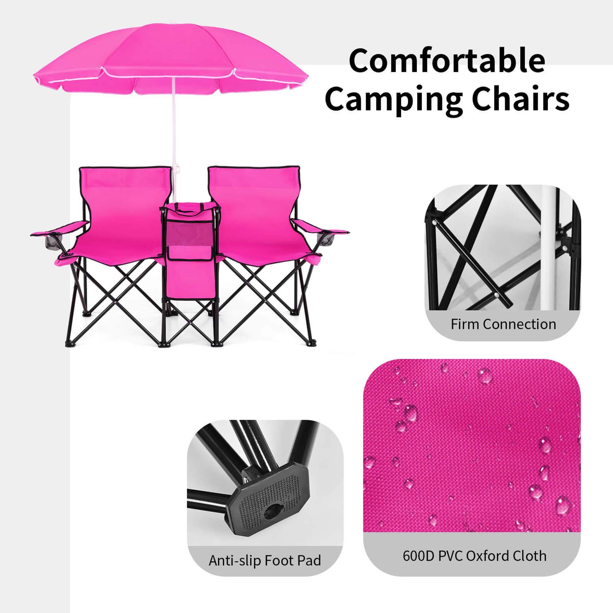 Comfortable Camping Chairs

- Firm Connection
- Anti-slip Foot Pad
- 600D PVC Oxford Cloth