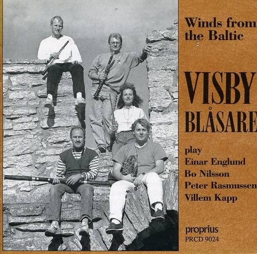 Winds from the Baltic  
VISBY BLASARE  
play  
Einar Englund  
Bo Nilsson  
Peter Rasmussen  
Villem Kapp  
proprius  
PRCD 9024