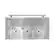 Alt View 4. Forno Appliances - Aria 48 in. Convertible Wall-Mounted Range Hood - Silver.