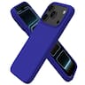 Ornarto - Designed for iPhone 17 Pro Case 6.3", Liquid Silicone Soft Gel Shockproof Protective Case - Klein Blue