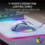 11 Razer Chroma RGB Lighting Zones for customizable lighting effects and full underglow.