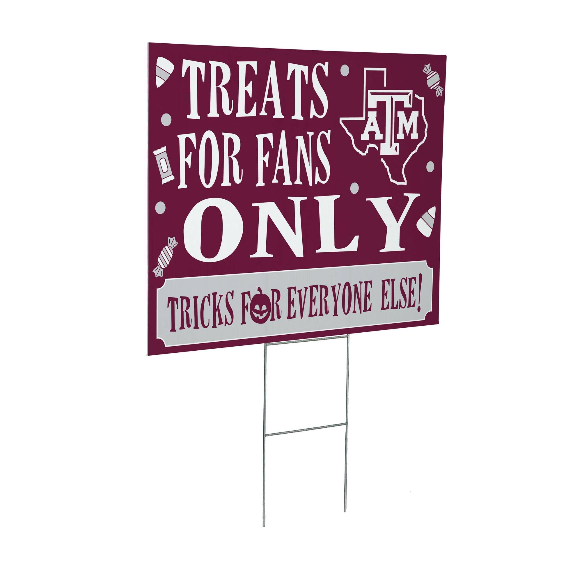 TREATS FOR FANS ONLY  
TRICKS FOR EVERYONE ELSE!