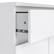 Alt View 1. Tvilum - Scottsdale 1 Drawer, 2 Door Sideboard High Gloss - White.