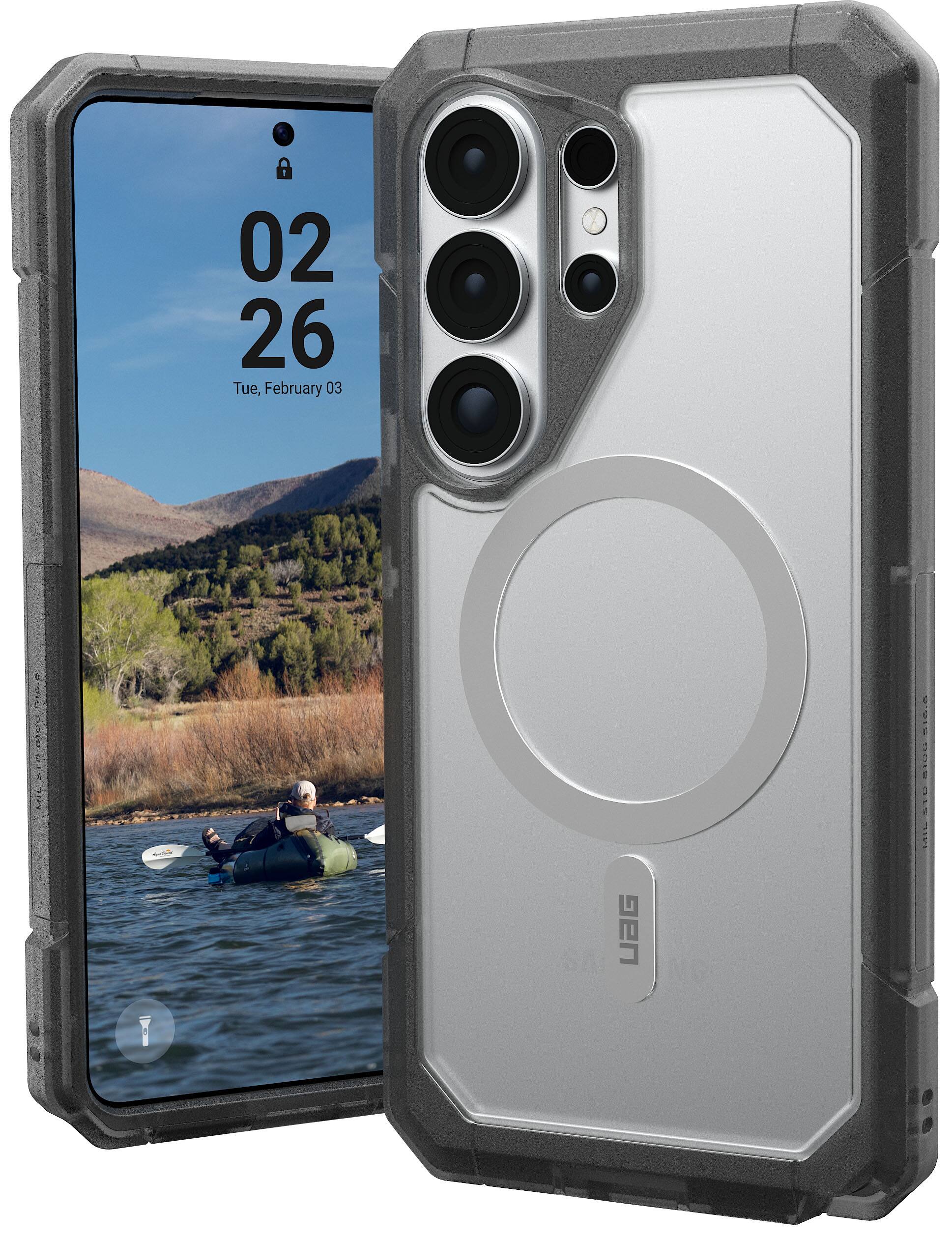 UAG - Trooper Series Case for Samsung Galaxy S26 Ultra - Clear/Ash