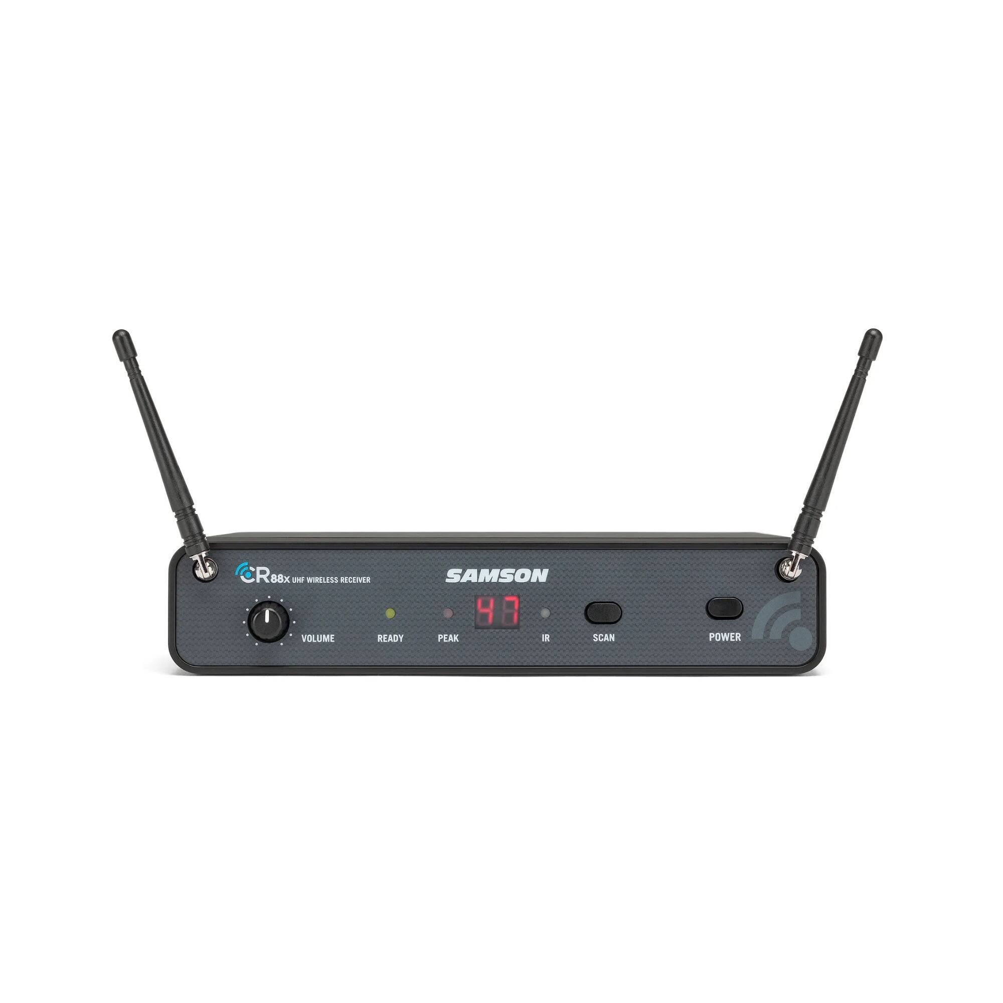 CR88x Wireless Receiver  
Samson  
Volume  
Ready  
Peak  
Scan  
Power