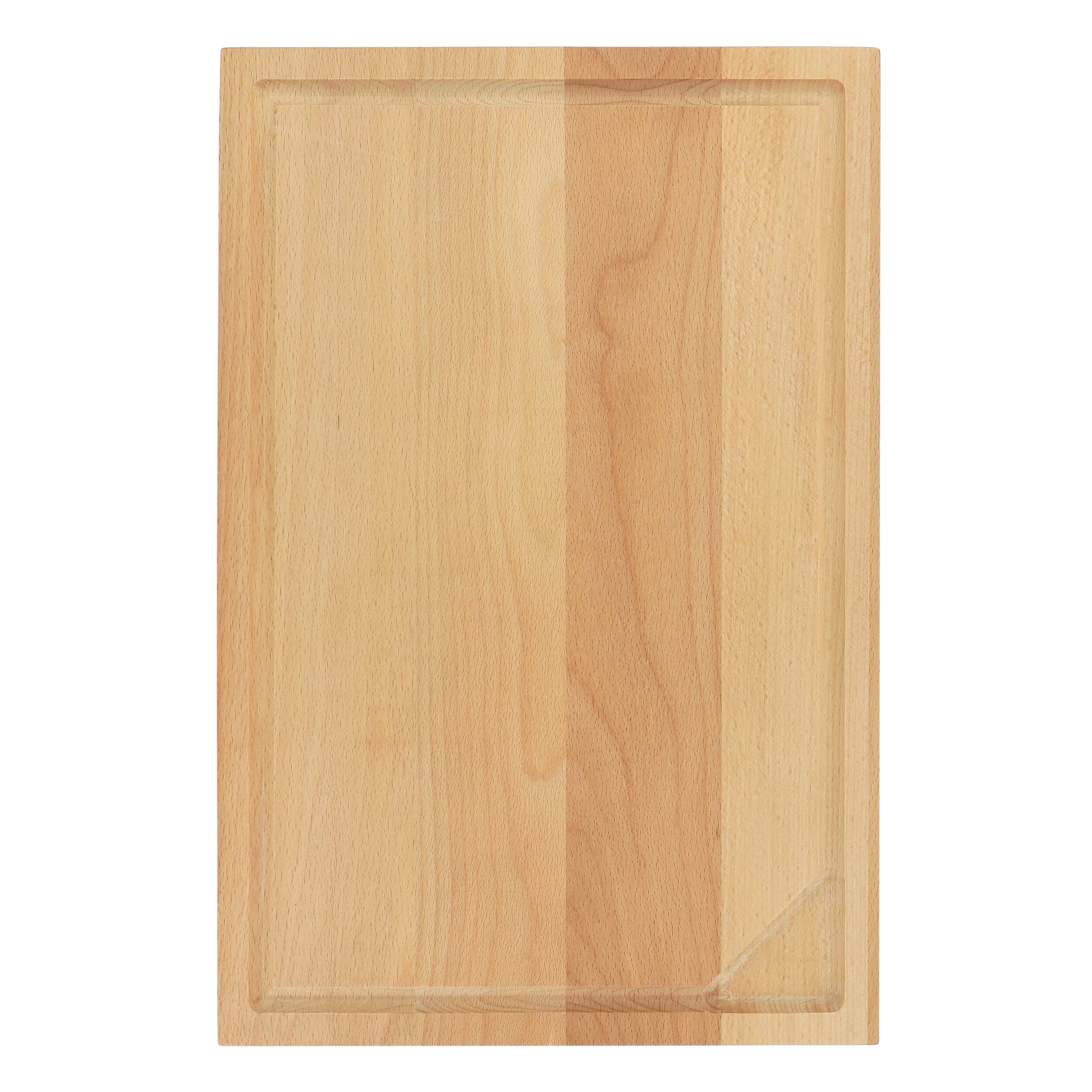 Alt View 1. Martha Stewart - Martha Stewart 18 Inch x 12 Inch Reversible Rectangle Beech Wood Cutting Board - Brown.