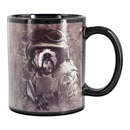 Just Funky - Combat Sam 11oz Coffee Mug - Gray