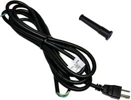 HQRP - 10ft AC Power Cord + Cord Protector Strain Relief for Makita 664630-7 9237C 9227CY 9227C Sander Polisher - Black