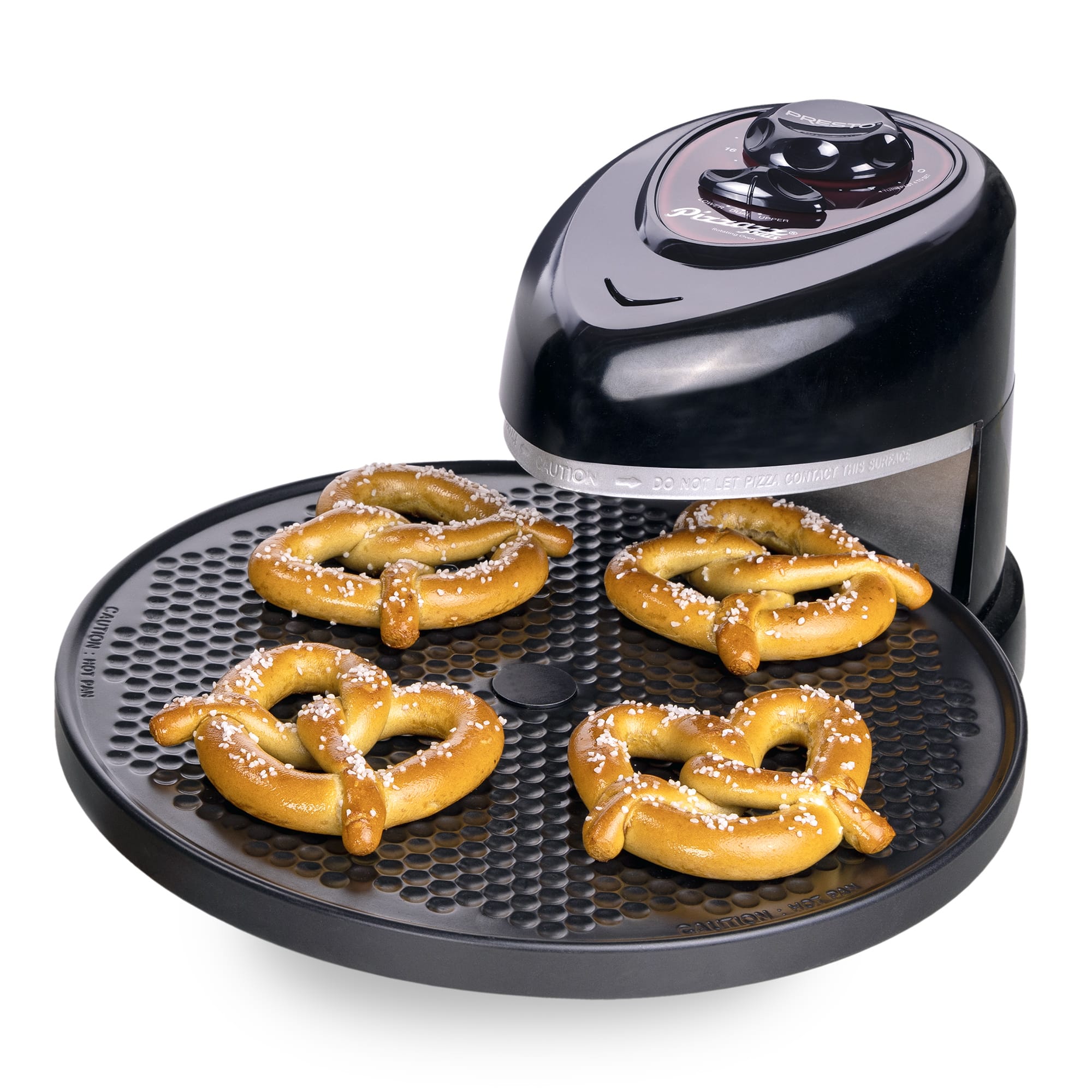 Presto Pizzazz Plus Rotating Pizza Oven, Bake 7 12