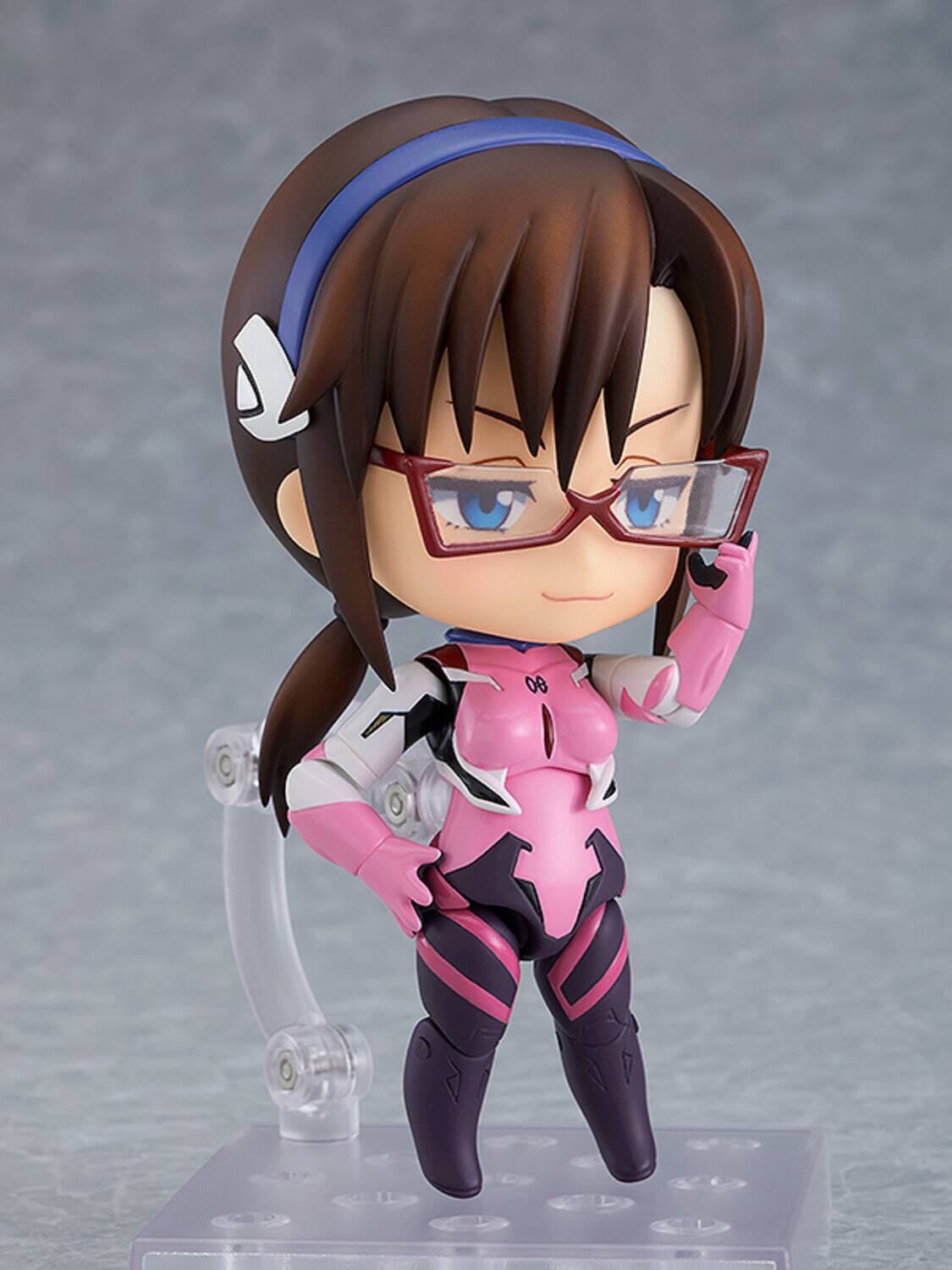 Alt View 1. Good Smile Company - Good Smile - Rebuild Of Evangelion - Mari Makinami Plugsuit Nendoroid Action Figure   - Collectibles - Multicolor.
