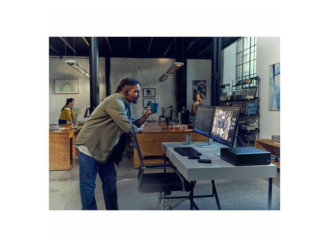 Alt View 5. HP - HP EliteDesk 8 G1i SFF Desktop Computer U7 265 32GB 1TB SSD W11P BH9E8UTABA - Black.