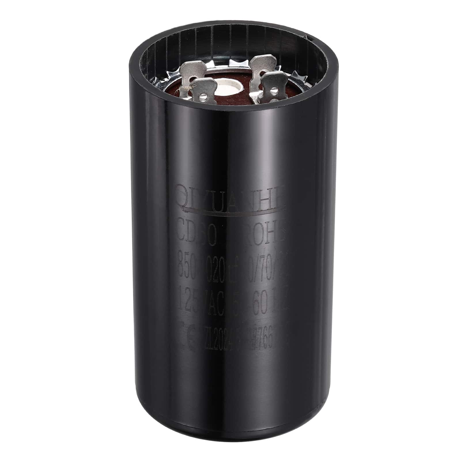 Unique Bargains - CD60 Motor Run Capacitor, 850-1020uF MFD AC125V, 50-60Hz, for Electric Motor, 46x86mm - Black price history on PriceWatchPro