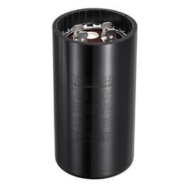 Unique Bargains - CD60 Motor Run Capacitor, 850-1020uF MFD AC125V, 50-60Hz, for Electric Motor, 46x86mm - Black