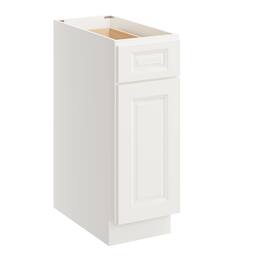 Boyel Living - 12 Inch Kitchen Base Cabinet with Full Overlay Doors - Glacier White