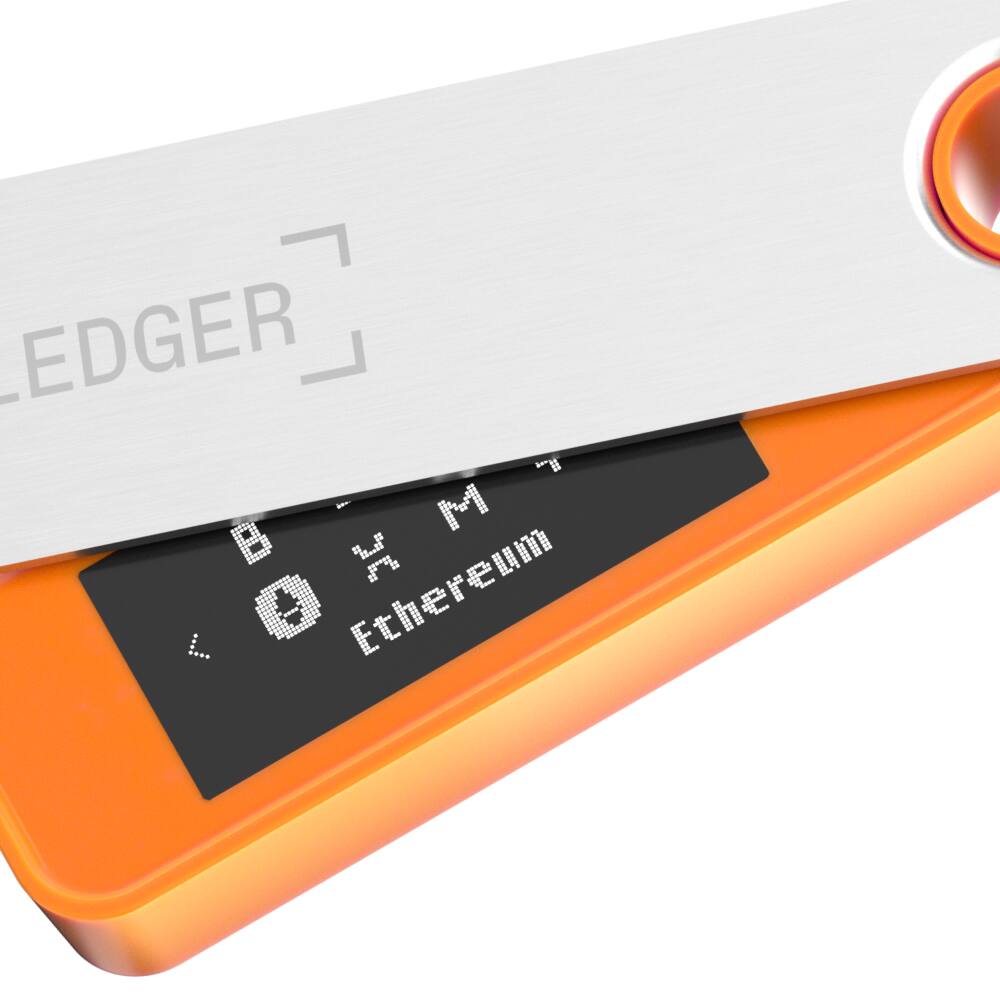 Alt View 17. Ledger - Nano S Plus Crypto Hardware Wallet - BTC Orange.
