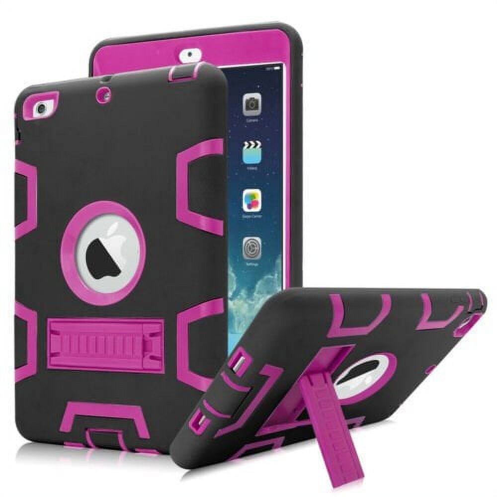 Entronix - Heavy Duty iPad 10.2" Case - Triple-Layer Protection for 9/8/7th Generation - Pink