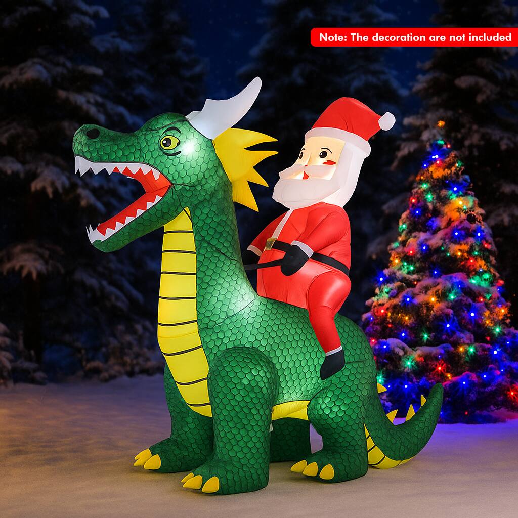 Note: The decoration are not included