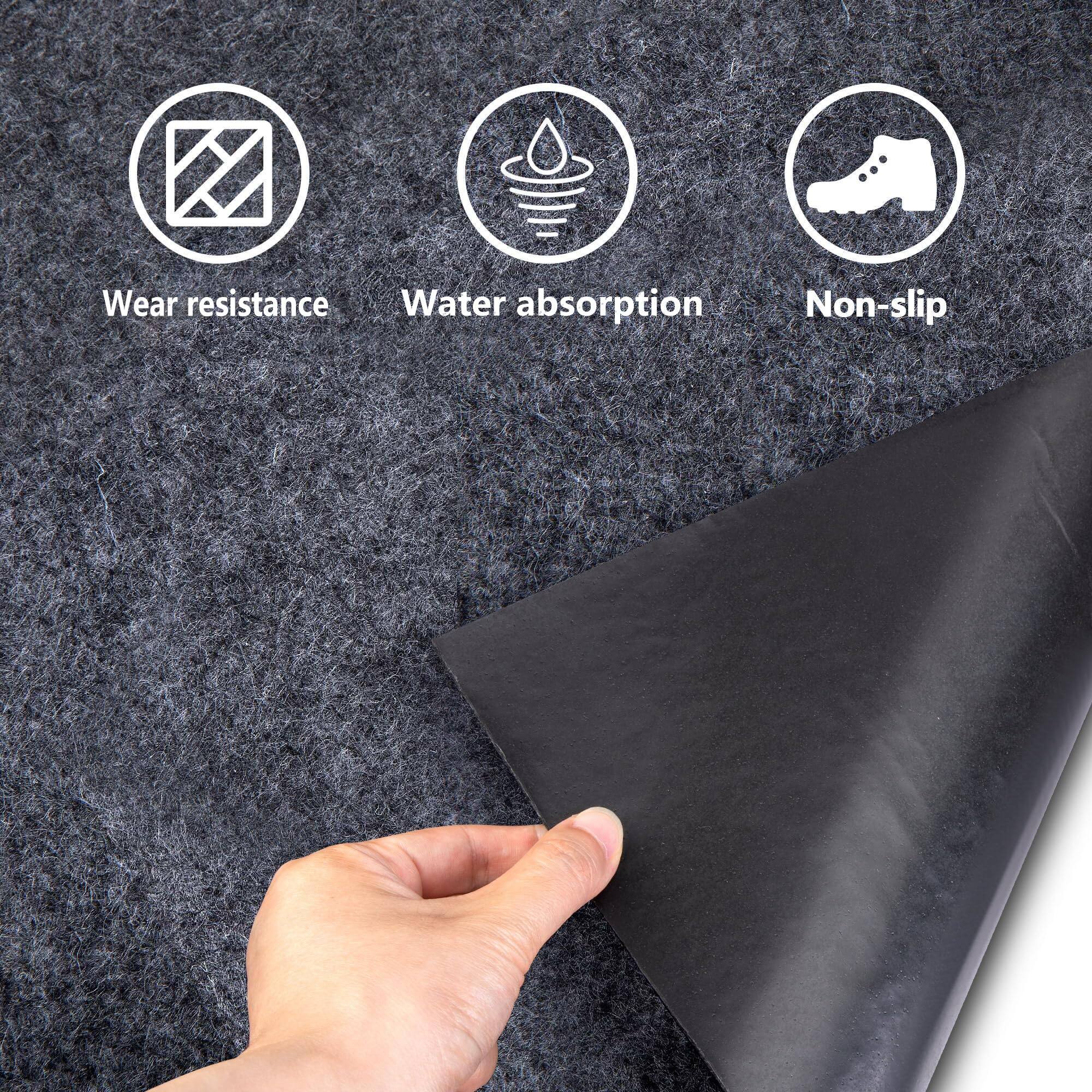 Wear resistance  
Water absorption  
Non-slip