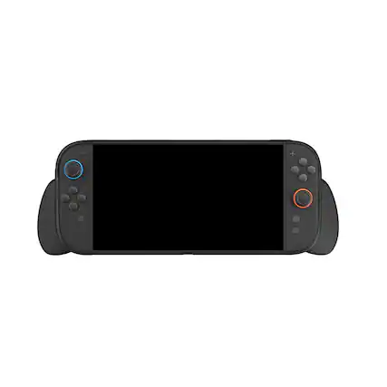 Front. Genki - Attack Vector - Modular Grip Case for the Nintendo Switch 2 - Black.