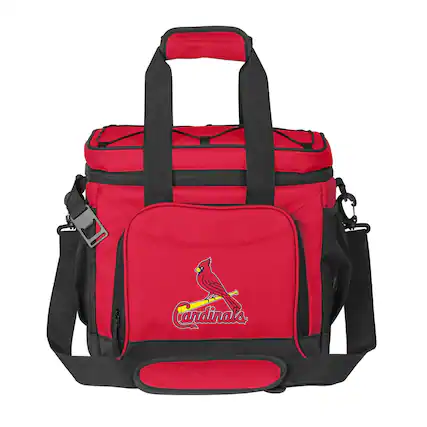 Front. Logo Brands - 24-Can Flex Cooler - Red.
