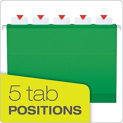 5 tab positions