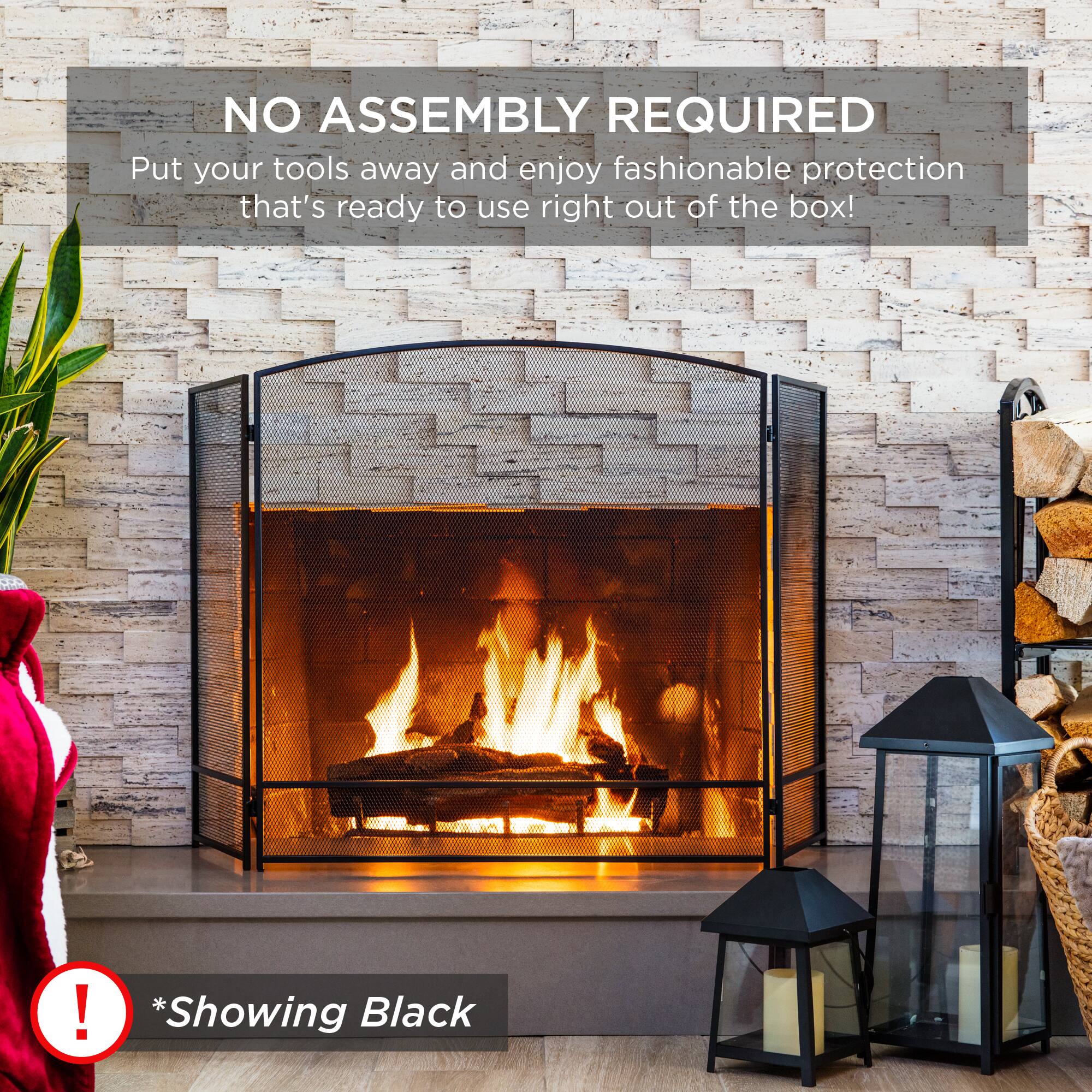NO ASSEMBLY REQUIRED

Put your tools away and enjoy fashionable protection that's ready to use right out of the box!

*Showing Black