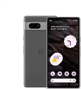Google - Refurbished Excellent - Pixel 7a GWKK3 (Fully Unlocked) 128GB - Charcoal