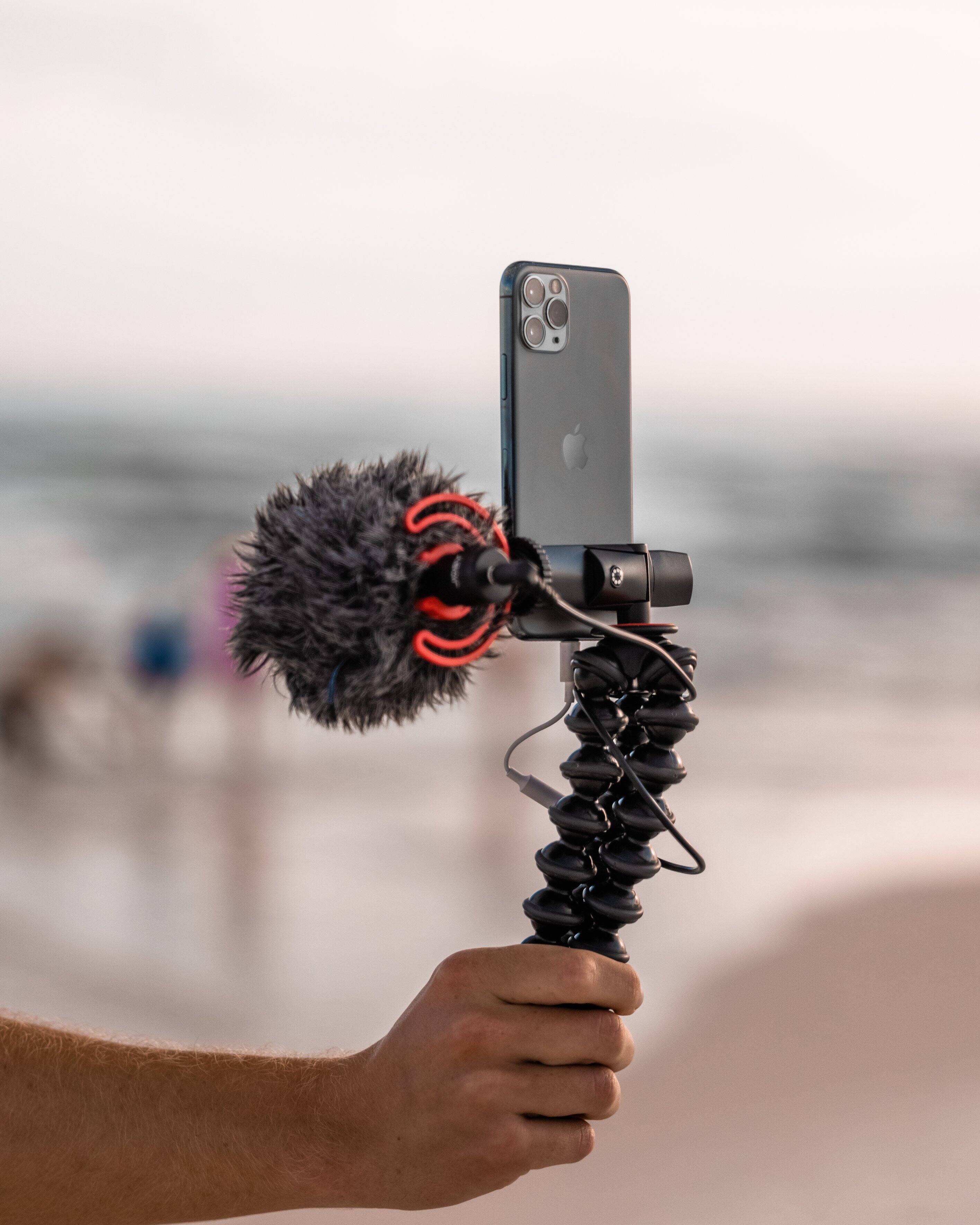 Alt View 29. JOBY - GorillaPod Creator Kit for Vlogging - Black.