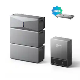 Anker - SOLIX E10 Manual Backup Kit, 10kW Turbo Output for whole-home backup with Smart Inlet Box, Installation Required (12288 Wh Capacity)