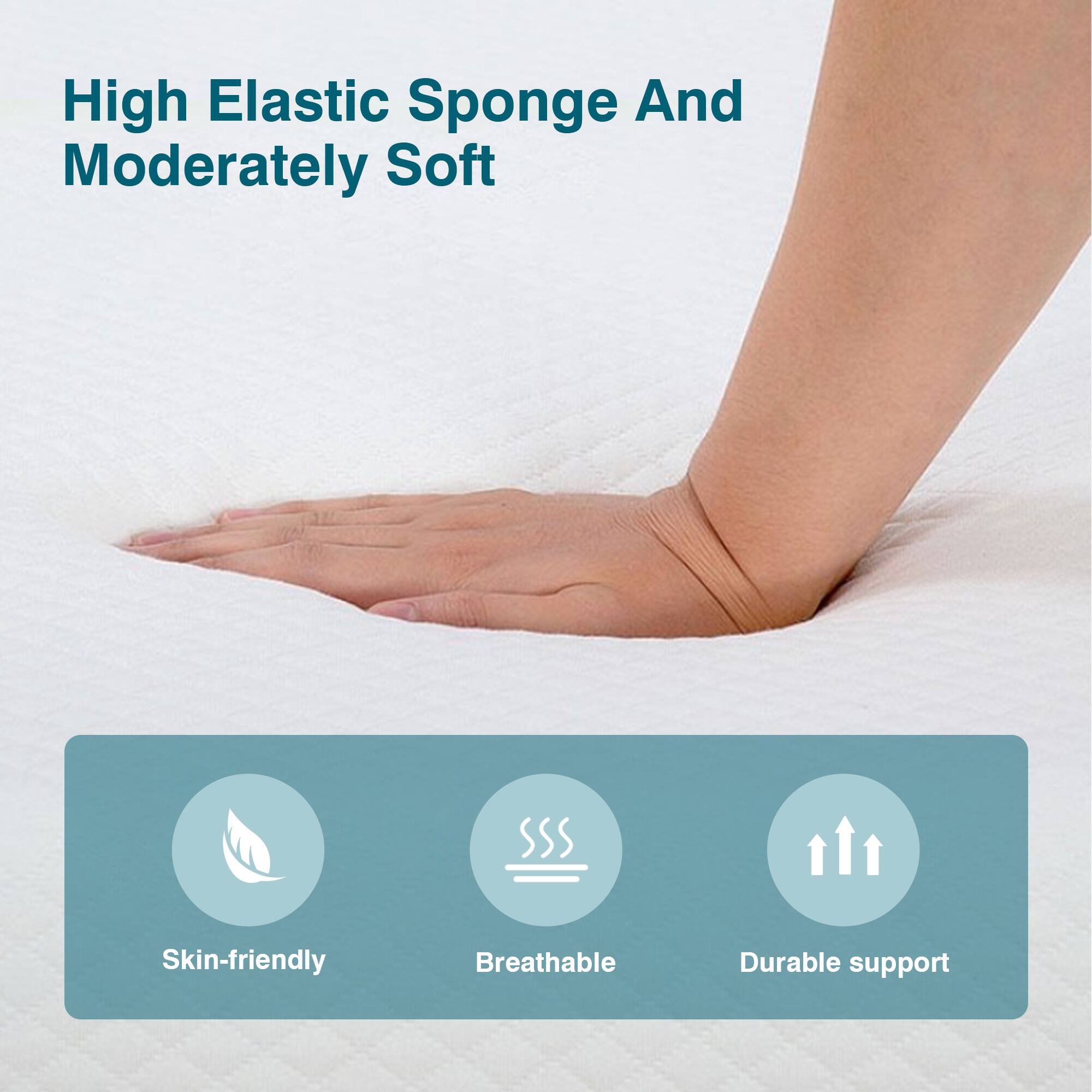 High Elastic Sponge And Moderately Soft

Skin-friendly
Breathable
Durable support