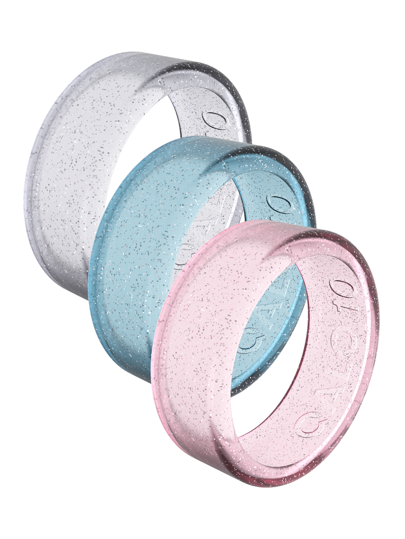 QALO - QRNT Original 3PK Covers Size 06 - Jelly